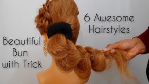 Read more about the article 6 Beautiful Hairstyles : Hairstyle for Lehnga, Saree, Gown :