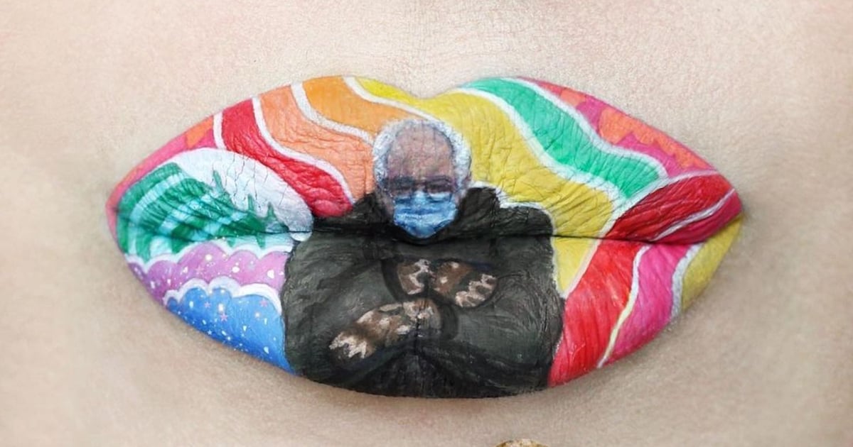 You are currently viewing Of Course Someone Turned the Bernie Sanders Meme Into Lip