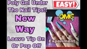 Read more about the article Experiment #3 Full Tutorial Using Regular Nail Tips! LEAVE TIPS