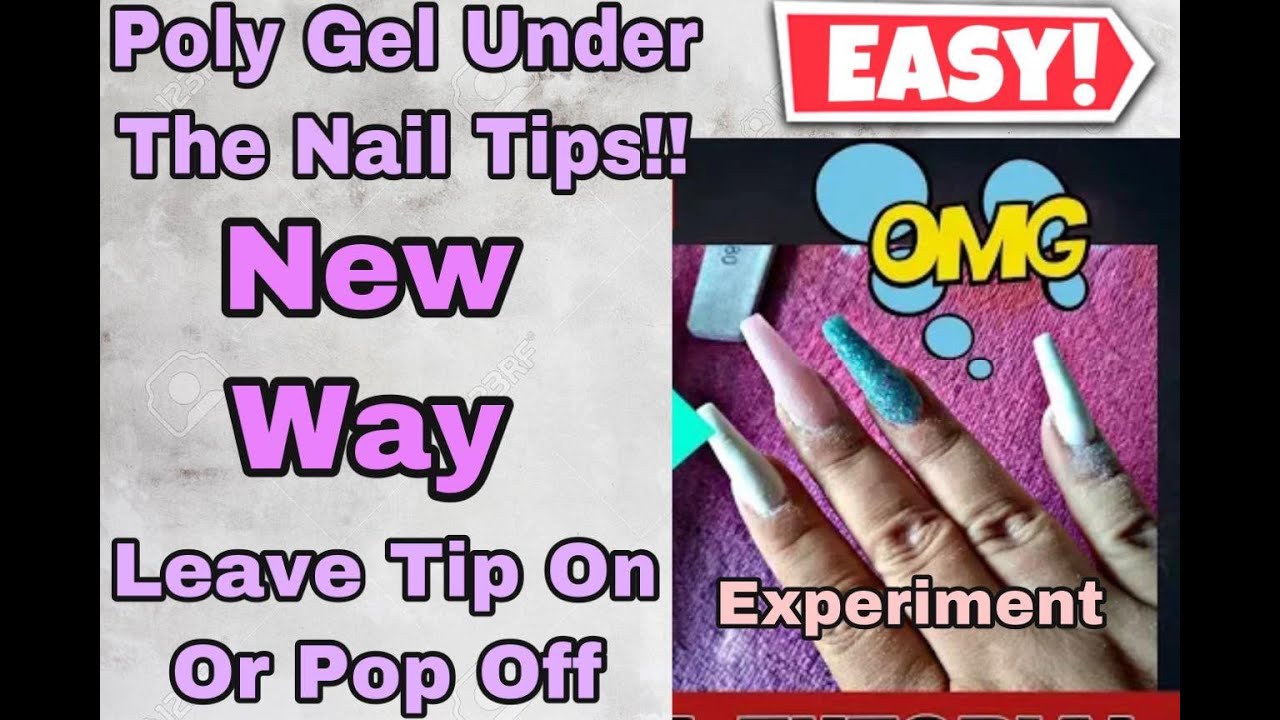 You are currently viewing Experiment #3 Full Tutorial Using Regular Nail Tips! LEAVE TIPS