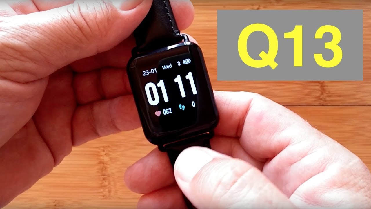 You are currently viewing RUNDOING Q13 ECG+PPG Blood Pressure IP67 Waterproof Fitness/Health Smartwatch: Unboxing