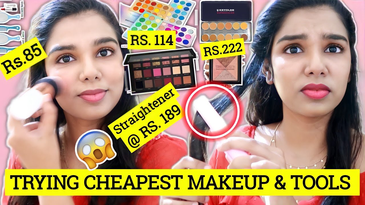 You are currently viewing I Tried CHEAPEST MAKEUP From MEESHO