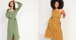 Read more about the article 22 Pretty Old Navy Midi Dresses, So You Can Keep