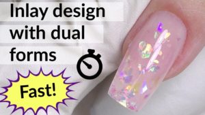 Read more about the article Glitter Nail Art with Dual Forms & Polygel Tutorial