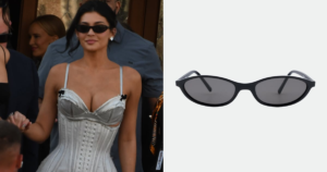 Read more about the article Kylie Jenner’s Cat-Eye Sunglasses Stole the Show at the Bezos-Sánchez