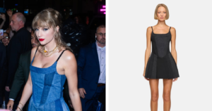 Read more about the article We Found Taylor Swift’s Denim Corset Minidress — Plus 5