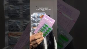 Read more about the article 3 supplements to get a healthy scalp & hair #haircare