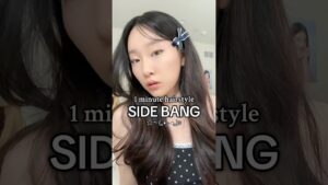 Read more about the article HOW TO DO A SIDE BANG UNDER 1 MINUTE ~