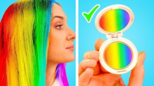 Read more about the article EASY RAINBOW BEAUTY HACKS || Simple Makeup Tips & Tricks