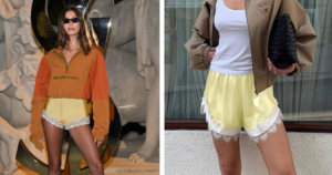 Read more about the article Hailey Bieber in Silk Diaper Shorts Was Something I Didn’t