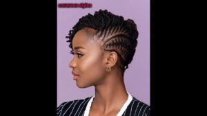 Read more about the article lets give you beautiful cornrows hairstyle #hairbybukie #hairstyles #braids #cornrows