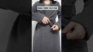 Read more about the article Women Stylish dress wearing Tips| Trench Coat wear tips #fashiontips