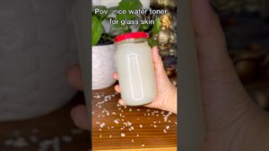 Read more about the article % Korean technique rice water toner for glass skin |