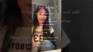 Read more about the article Clear skin tips #aesthetic #adviceforteens #skincare #tipsandadvice #fashion #advice