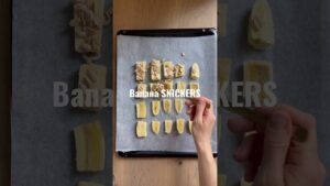 Read more about the article Banana SNICKERS #health #healthy #recipe #healthyrecipe #banana #choclate #snack #fitness