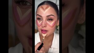 Read more about the article V contour #shortvideo #hack #makeup makeup tips and tricks