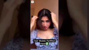 Read more about the article Middle Hair Partition Hack #style #tips #viral #fashion #beautytips #makeup