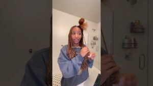 Read more about the article taking out my braids… #hairstyle #hairtransformation #gingerhair #copperhair