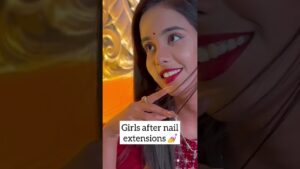 Read more about the article girls after nail extensions… #payalpanchal #shorts