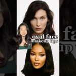 Oval face makeup tips #makeuptips #makeupideas #beauty #beautytips #style #styletips