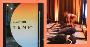 Read more about the article Inside Our “Temp Check” Wellness Experience in Partnership With Audible