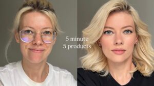 Read more about the article 5-Minute No Foundation Makeup With Just 5 Products