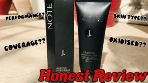 Read more about the article REVIEW: Note J. Luminous Moisturising Foundation SPF15 || J.Makeup||