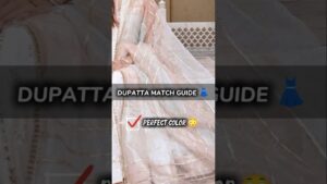Read more about the article Dupatta ka color kurti se kaise match kare? (Easy Styling