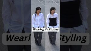 Read more about the article Same outfit. Different approach! #wearingvsstyling #styleinspo #styleguide #ootdguide #styleinspo