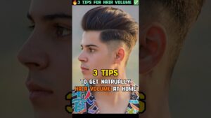 Read more about the article 3 Tips TO GET HAIR VOLUME NATURALLY