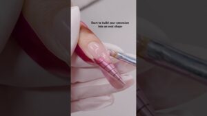 Read more about the article Oval Nail Extension Tutorial with Hard Gel Part 1 |