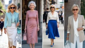 Read more about the article Natural Older Women Over 50 60 & 70 Dressed Classy