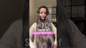 Read more about the article Hair tip to get long & thick hair#youtubeshorts #beauty #youtube